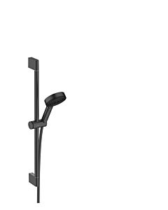 hansgrohe Pulsify Select S shower set 24161670 3jet, relaxation, with shower bar 65cm, EcoSmart, matt black