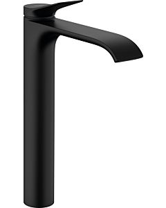 hansgrohe Vivenis 250 basin mixer 75040670 for wash bowls, with pop-up waste set, matt black