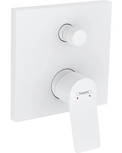 hansgrohe mitigeur bain-douche à encastrer, blanc mat