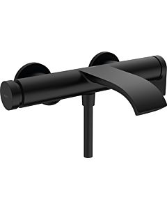 hansgrohe Vivenis Wannenarmatur 75420670 Aufputz, Ausladung 216mm, schwarz matt