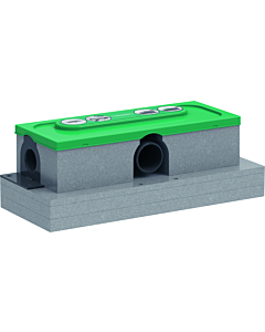 hansgrohe uBox universal Ablaufgehäuse 01001180 für Standardinstallation, DN 50