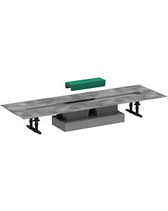 hansgrohe uBox universal Komplettsetset 56018180 80 cm, für flache Installation für Duschrinnen Fertigsets