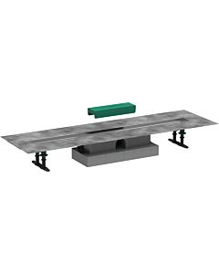 hansgrohe uBox universal Komplettsetset 56019180 90 cm, für flache Installation für Duschrinnen Fertigsets