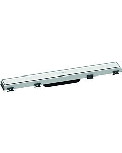hansgrohe RainDrain Match caniveau de douche 56036450 60cm, set de finition, avec réglage en hauteur Rahmen , blanc