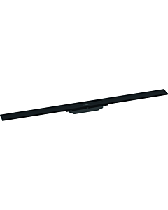 hansgrohe RainDrain Flex Duschrinne 56046670 100cm, Fertigset, kürzbar, mattschwarz