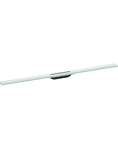 hansgrohe RainDrain Flex shower channel 56047700 120cm, finish set, can be shortened, matt white