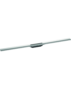 hansgrohe RainDrain Flex shower channel 56047800 120cm, finish set, can be shortened, stainless steel optic