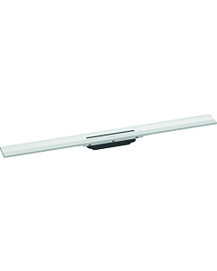 hansgrohe RainDrain Flex shower channel 56052700 90cm, finish set, can be shortened, for wall mounting, matt white
