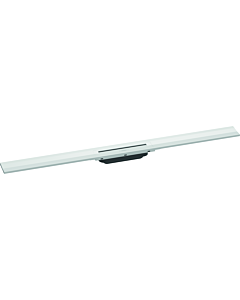 hansgrohe RainDrain Flex shower channel 56053700 100cm, finish set, can be shortened, for wall mounting, matt white
