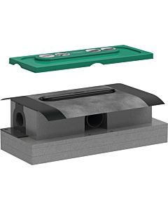hansgrohe uBox universal Ablaufgehäuse 01001180 für Standardinstallation, DN 50