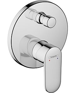 hansgrohe Vernis Blend Fertigmontageset 71466000 Unterputz-Wannenarmatur, chrom