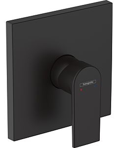 hansgrohe Vernis Shape Fertigmontageset 71668670 Unterputz-Brausearmatur, 1 Verbraucher, mattschwarz