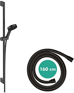 hansgrohe Pulsify Select shower set 24171670 3jet, relaxation, with shower rail 90cm, EcoSmart, matt black