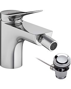 hansgrohe Vivenis Bidetarmatur 75200000 mit Zugstangen-Ablaufgarnitur, chrom