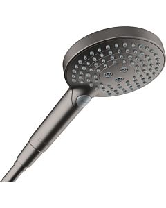 hansgrohe Raindance Select S 120 EcoSmart Handbrause 26516340 Brausekopf Ø 125mm, 3jet, 5,7 l/min, brushed black chrome