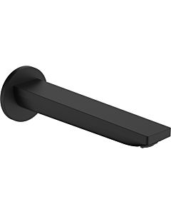 hansgrohe Rebris E bec de bain 72431670 saillie 200mm, noir mat