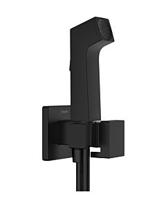 hansgrohe douchette à main 29231670 1jet, carrée, noir mat