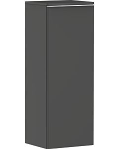 hansgrohe Xelu Q half-tall cabinet 54128700 370x400x1065mm, door hinge on the left, diamond gray matt, matt white