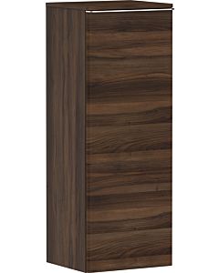 hansgrohe Xelu Q Halbhochschrank 54130000 370x400x1065mm, Türanschlag links, Nussbaum dunkel, chrom