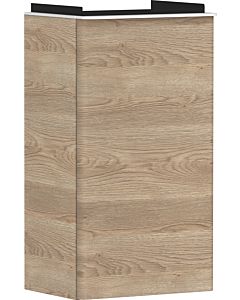 hansgrohe Xelu Q vanity unit 54017700 340x605x245mm, for hand washbasin, right, natural oak, matt white