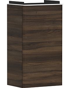 hansgrohe Xelu Q meuble sous-vasque 54018700 340x605x245mm, pour lave-mains , droite, noyer foncé, blanc mat