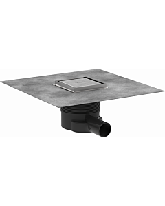 hansgrohe RainDrain complete set point drain 56250800 100 x 100 mm, stainless steel finish