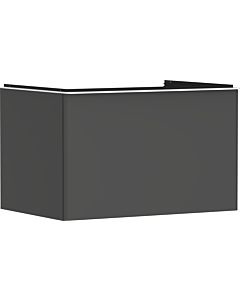 hansgrohe Xelu Q meuble sous-vasque 54055700 780x485x550mm, avec tiroir, gris diamant mat, blanc mat