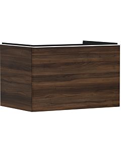 hansgrohe Xelu Q Waschtischunterschrank 54057700 780x485x550mm, mit Schubkasten, Nussbaum dunkel, mattweiß