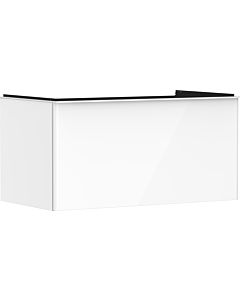 hansgrohe Xelu Q Waschtischunterschrank 54058700 980x485x550mm, mit Schubkasten, weiß hochglanz, mattweiß