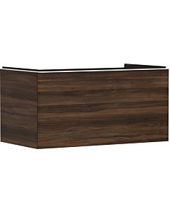hansgrohe Xelu Q Waschtischunterschrank 54061700 980x485x550mm, mit Schubkasten, Nussbaum dunkel, mattweiß