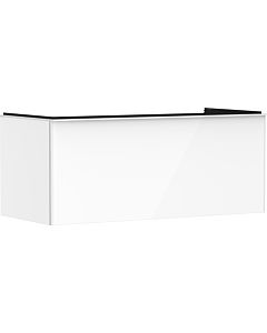 hansgrohe Xelu Q vanity unit 54062700 1180x485x550mm, drawer, white high gloss, matt white