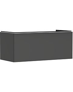 hansgrohe Xelu Q meuble sous-vasque 54063700 1180x485x550mm, tiroir, gris diamant mat, blanc mat