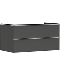 hansgrohe Xelu Q vanity unit 54079000 980x485x550mm, 2 drawers, diamond gray matt, chrome