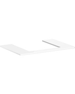 hansgrohe Xelu Q Konsole 54094050 780 x 550 mm, Ausschnitt 500 x 480 mm, weiß hochglanz