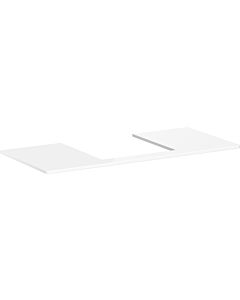 hansgrohe Xelu Q Konsole 54096050 1180 x 550 mm, Ausschnitt 500 x 480 mm, weiß hochglanz