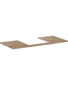hansgrohe Xelu Q console 54096230 1180 x 550 mm, cutout 500 x 480 mm, natural oak