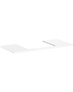 hansgrohe Xelu Q console 54111050 1180 x 550 mm, cutout 600 x 480 mm, high-gloss white