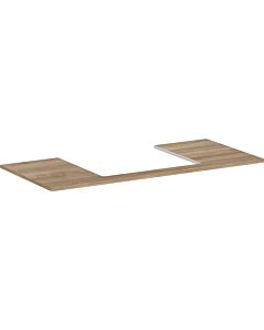 hansgrohe Xelu Q console 54111230 1180 x 550 mm, cutout 600 x 480 mm, natural oak