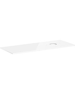 hansgrohe Xelu Q console 54117050 1360 x 550 mm, cut-out on the right, countertop washbasin without tap hole, high-gloss white