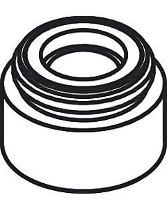 hansgrohe aerator Axor M18x1 5 l/min chrome 95387000 2000 , 5 GPM, M 18x1, 5 l/min, chrome