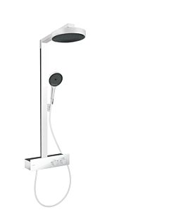 hansgrohe Rainfinity set de douche 28742700 avec thermostat, taille de pomme de douche 250 mm, blanc mat