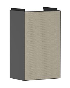 hansgrohe Xevolos E Waschtischunterschrank 54171390 340x555x245mm, für Handwaschbecken, rechts, schiefergrau matt, bronze Struktur