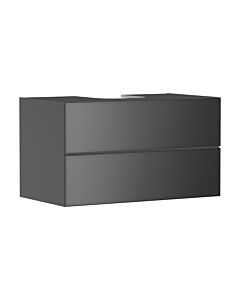hansgrohe Xevolos E meuble sous-vasque 54192770 980x555x550mm, 2 tiroirs, gris ardoise mat, gris ardoise métallisé