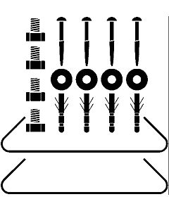 hansgrohe Eckmontageset Raindance Lift 27999000   chrom