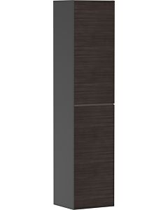 hansgrohe Xevolos E armoire haute 54223730 400x360x1760mm, droite, gris ardoise mat, chêne foncé