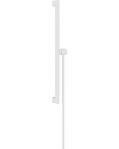hansgrohe Unica barre de douche 24404700 663mm, blanc mat