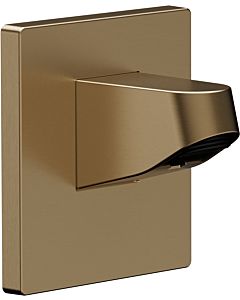 hansgrohe Raccord mural Pulsify 24139140 pour douche de tête, bronze brossé
