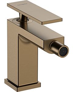 hansgrohe Tecturis E Bidet -fitting 73200140 projection 149mm, with pop-up waste set, brushed bronze