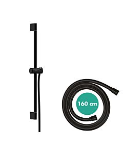 hansgrohe Unica barre de douche 24400670 669mm, noir mat