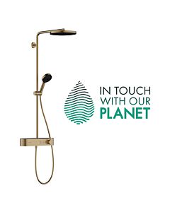 hansgrohe Pulsify ensemble de douche 24221140 avec thermostat, bronze brossé